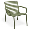 Кресло из полипропилена Nardi DEI- Doga Relax (капучино/зеленый)
