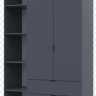 Комплект с этажеркой DRS- Гелар (115,7x49,5x203,4 см) 2 ДСП   