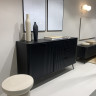 Комод 1-дверный с 3 ящиками, Perfect Home Ланте / Lante 1D3S/138, Черный