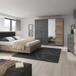 Спальня Perfect Home Арден / Arden Дуб санд гранж/матера