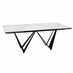 Стол керамический раздвижной Avn- ROMA 200-300x100 Ceramic White