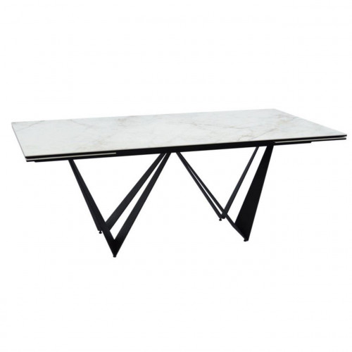 Стол керамический раздвижной Avn- ROMA 200-300x100 Ceramic White