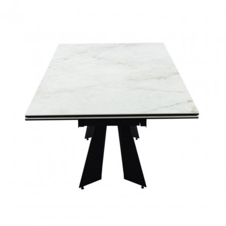 Стол керамический раздвижной Avn- ROMA 200-300x100 Ceramic White
