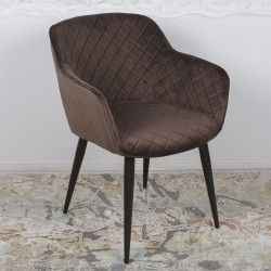 Кресло модерн NL- BAVARIA (коричневый)