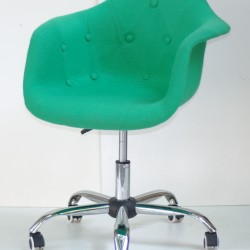 Кресло офисное OND- Leon Soft Office Шерсть (Желтый W-4, Зеленый W-17)