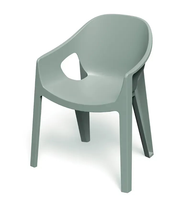 Лаунж-кресло уличное VLL- FERNE Premo (кремовый, коричневый, мятный)