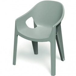 Лаунж-кресло уличное VLL- FERNE Premo (кремовый, коричневый, мятный)