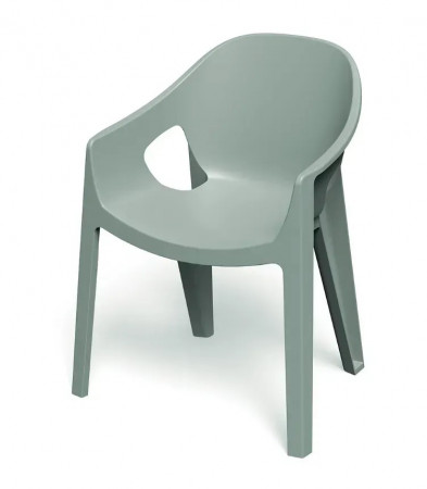 Лаунж-кресло уличное VLL- FERNE Premo (кремовый, коричневый, мятный)