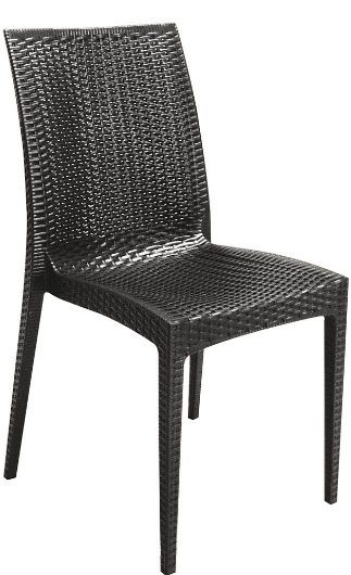 Стул из полипропилена GRANDSOLEIL CA- CHAIR RATTAN BISTROT