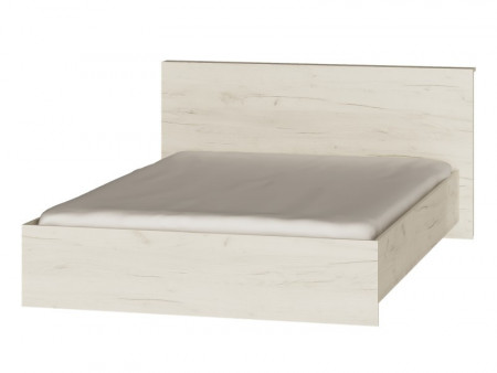 Кровать двуспальная EVR- Соната венге + крафт белый