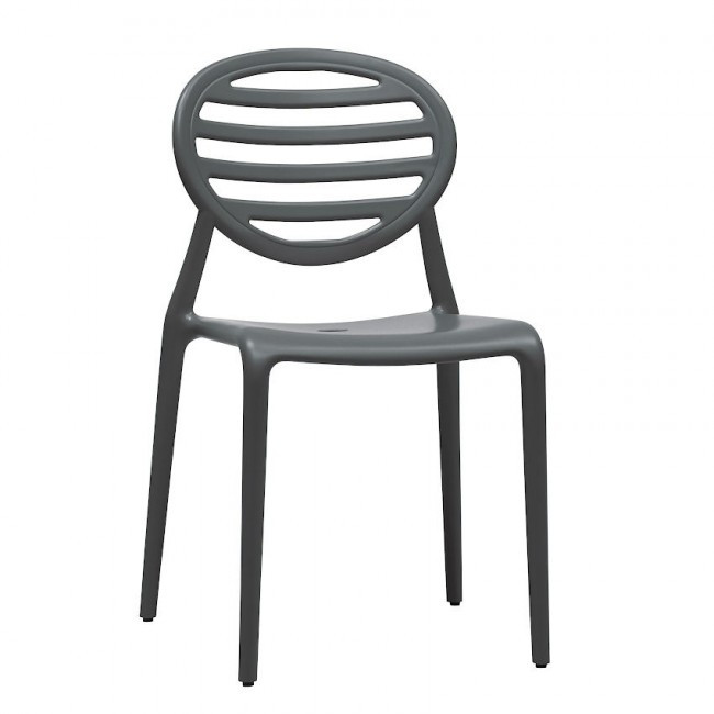 Стул уличный VLL- SCAB Top Gio 2317 (антрацит, белый)
