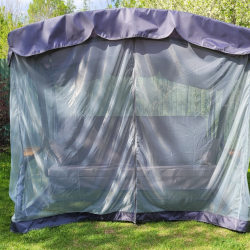 Тент с сеткой для садовой качели GG- Граф, Черная Жемчужина ТС-033