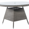Стол из техноротанга Alexander Rose TEA- MONTE CARLO TABLE 1.2M 0 (W/GLASS TOP)