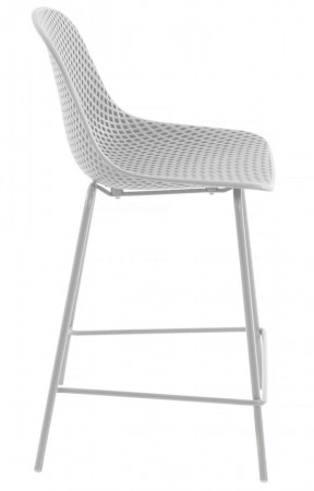 Стул полубарный Kave Home QUINBY CC1221S05H (белый)