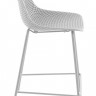 Стул полубарный Kave Home QUINBY CC1221S05H (белый)