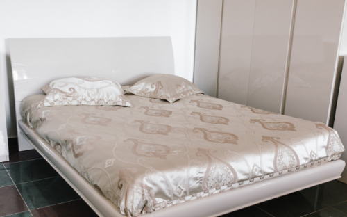 Кровать с плитой SMS- Тиффани бежевый