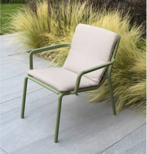 Кресло из полипропилена Nardi DEI- Doga Relax (салатовый/бирюзовый)