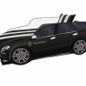Кровать автомобиль VRN- Premium Мерседес P006 (Черный, Белый)