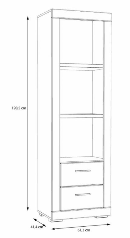 Стеллаж PL- Forte SNOW SNWR72