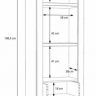 Стеллаж PL- Forte SNOW SNWR72