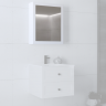 Зеркальный шкафчик PL- Halmar TORETO 70X60/1D Белый