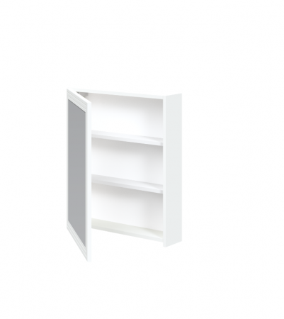 Зеркальный шкафчик PL- Halmar TORETO 70X60/1D Белый