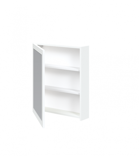Зеркальный шкафчик PL- Halmar TORETO 70X60/1D Белый