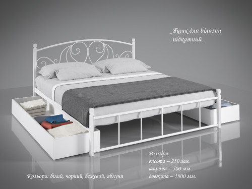 Кровать двухъярусная TNR- Виола 190/200х80/90 см