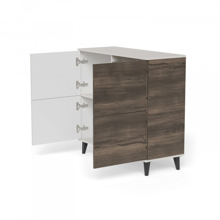 Комод HALMAR RANDOM 2 KM-2 кашемир-орех