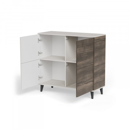 Комод HALMAR RANDOM 2 KM-2 кашемир-орех