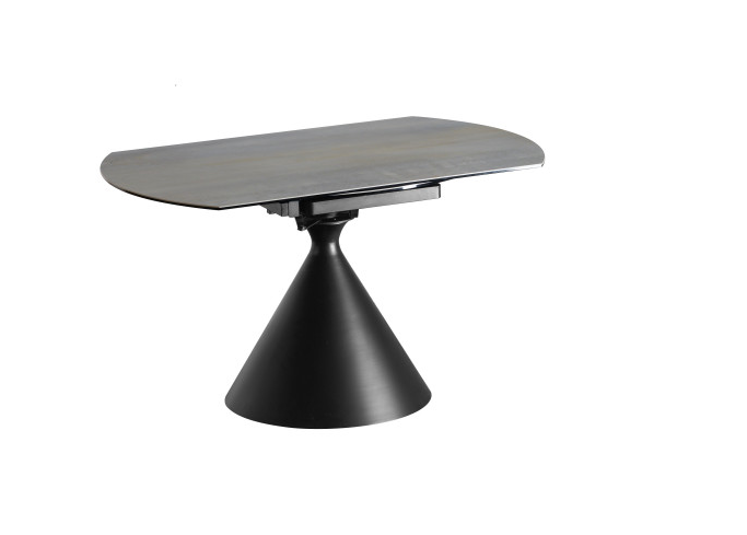 Стол круглый обеденный Super Premium EVRO- TOKYO Matt Ceramic бетон T7539-135