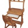 Комплект парта + стул + надстройка p170-1+c300+h170 (60х50см * 52-70 см)