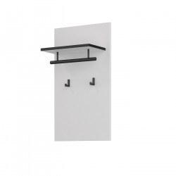 Вешалка в прихожую Helvetia CROSS 249WMY03 (белый-черный)