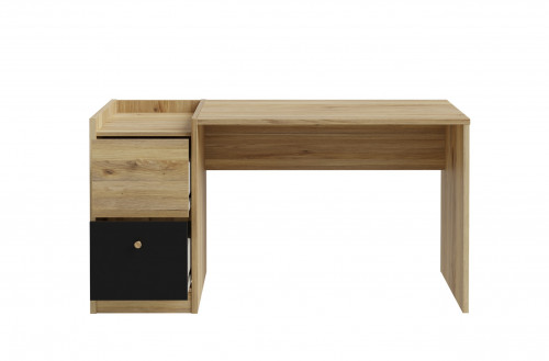 Стол письменный Forte COXIM CXMB121L (дуб Маувелла/черный)