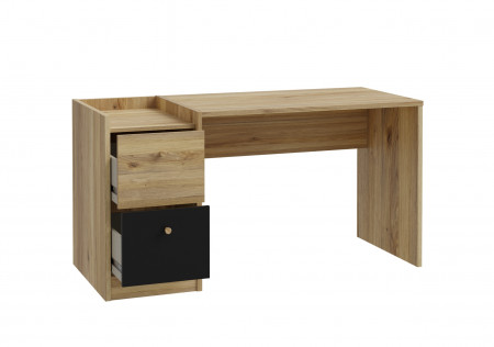 Стол письменный Forte COXIM CXMB121L (дуб Маувелла/черный)