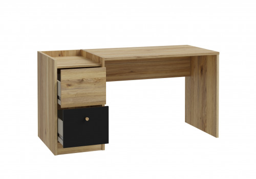 Стол письменный Forte COXIM CXMB121L (дуб Маувелла/черный)