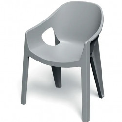 Лаунж-кресло уличное VLL- FERNE Premo (антрацит, серый)