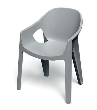 Лаунж-кресло уличное VLL- FERNE Premo (антрацит, серый)