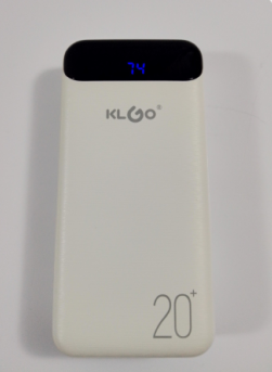 Зовнішній акумулятор Power bank 20000mAh KLGO KP-89 