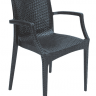 Кресло из полипропилена GRANDSOLEIL CA- ARMCHAIR RATTAN BISTROT