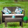  Комплект садовой мебели ECO- Tarifa lounge set коричневый