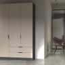 Шкаф на 3 двери  и 2 шухляды ViA- Сити С-18