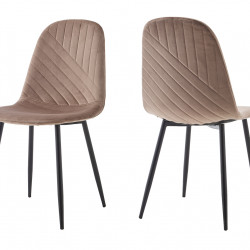 Стул обеденный BIO- Grace Ярис (велюр бежевый) 