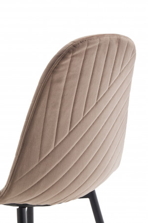 Стул обеденный BIO- Grace Ярис (велюр бежевый) 
