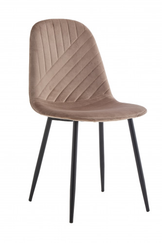 Стул обеденный BIO- Grace Ярис (велюр бежевый) 