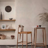 Стул барный Kave Home GLYNIS CC1025J12 (бежевый)