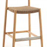 Стул барный Kave Home GLYNIS CC1025J12 (бежевый)
