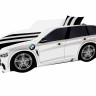 Кровать автомобиль VRN- Premium BMW P002 белый