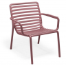 Кресло из полипропилена Nardi DEI- Doga Relax (марсала/табакко)
