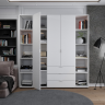 Комплект с 2 этажерками DRS- Гелар (192,6x49,5x203,4 см) 3 ДСП  